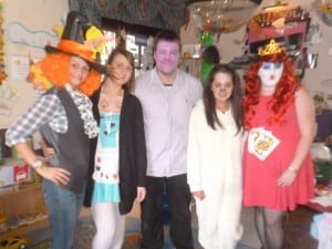 ESHN Preschool staff in their fantastic Mad Hatter tea party costumes!